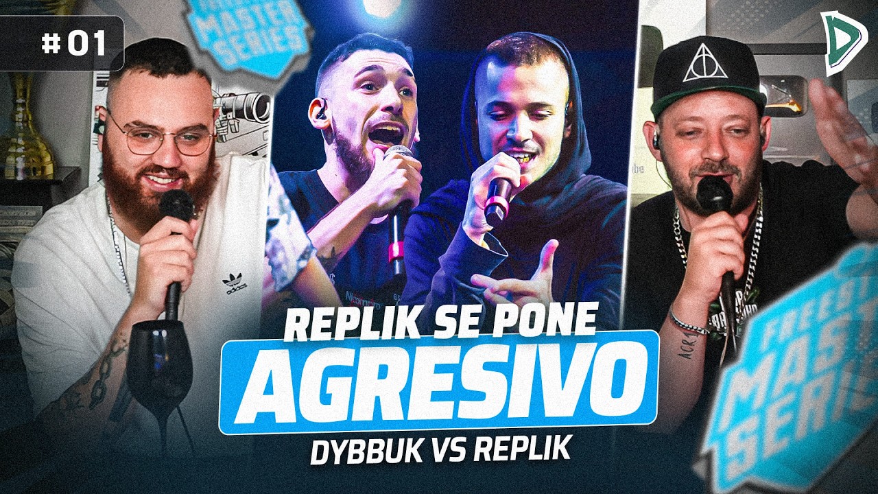 DTOKE REACCIONA A REPLIK vs DYBBUK con BARBA ROJA | #FMSARGENTINA 2025/26 | Jornada 5 - Temporada 7