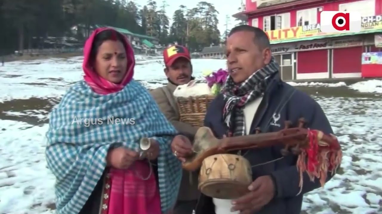 Chamba In Himachal Pradesh Receives Fresh Snowfall