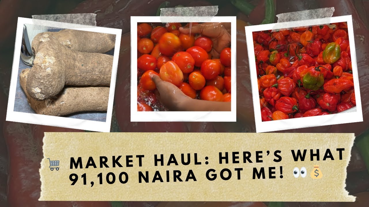 What ₦91,100 Got Me at Kado Fish Market Abuja!Food Prices in Nigeria 2025 #MarketHaul #AbujaShopping