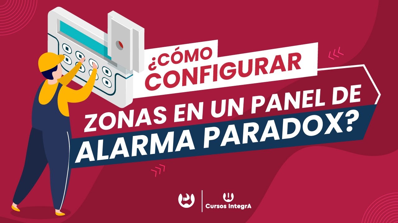 🤯 Cómo configurar zonas en un panel de alarma Paradox