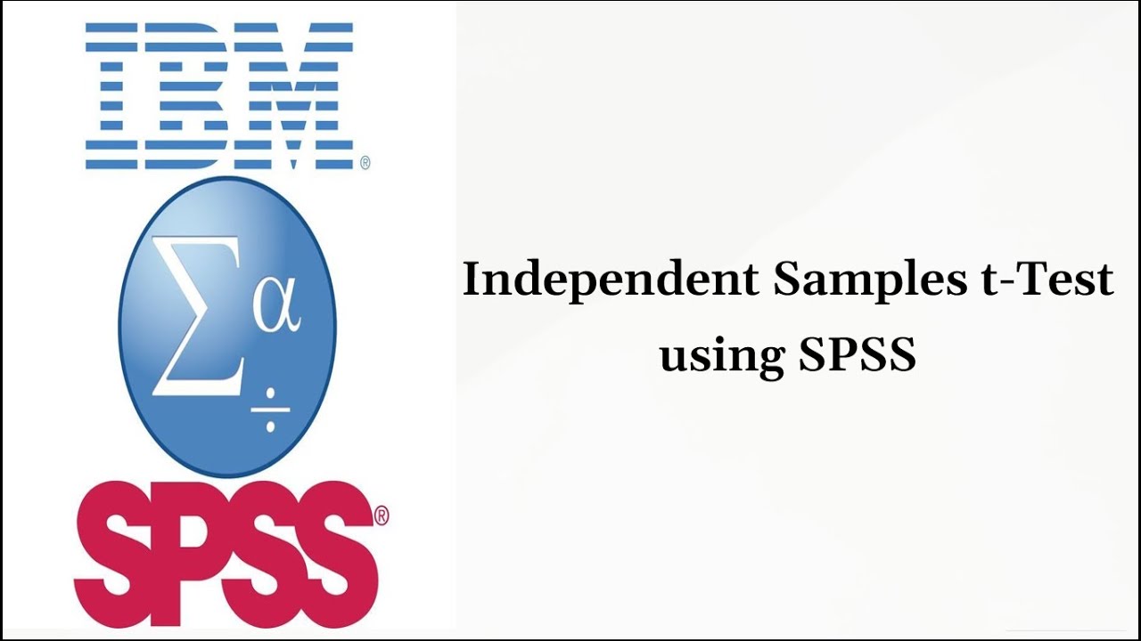Independent Samples t Test using SPSS in Hindi I Independent Samples t Test