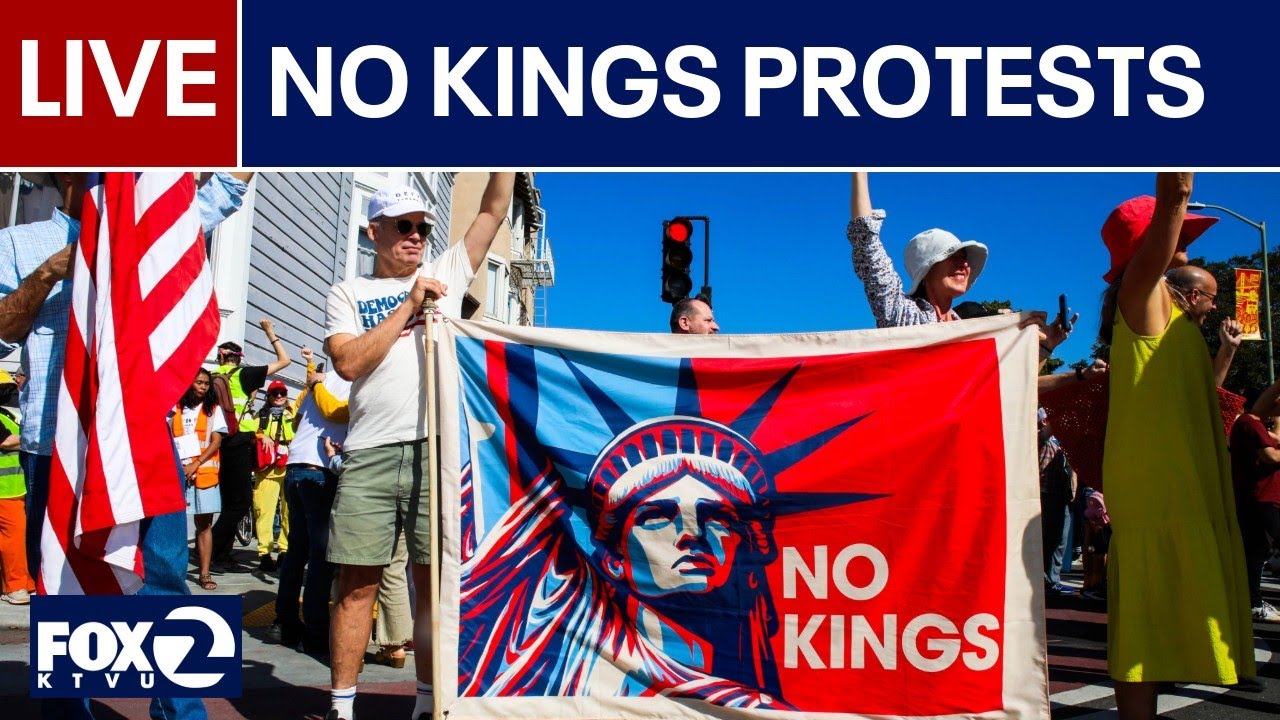 LIVE: No Kings anti-Trump protests around US | Watch live from KTVU