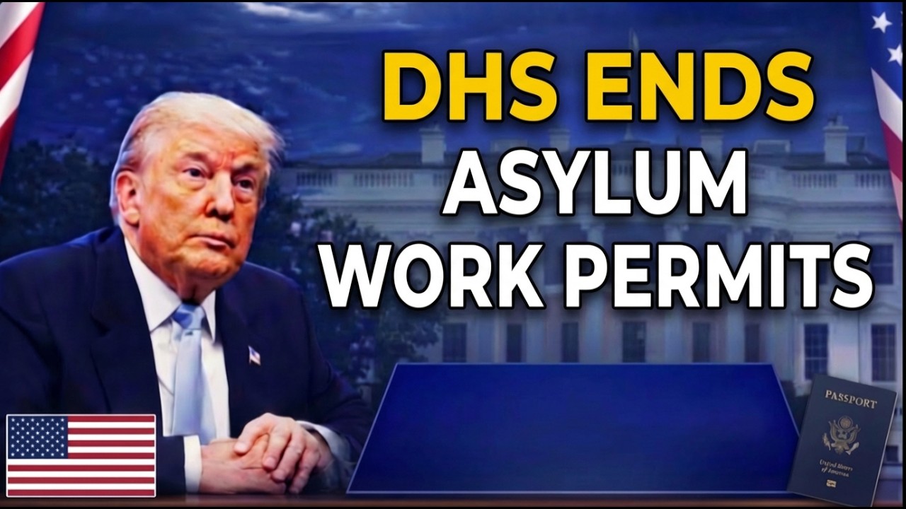 DHS New Rule No More Work Permits for Asylum Seekers