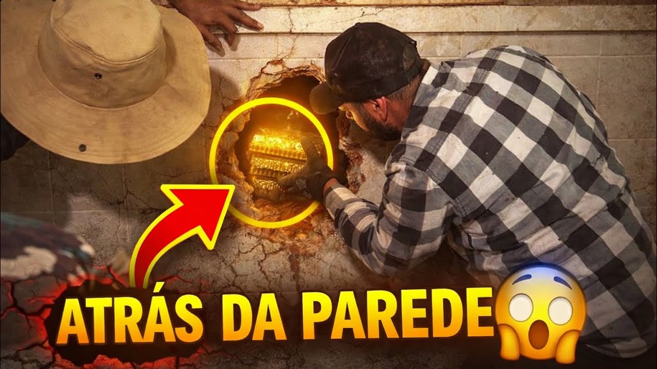 Encontramos um grande tesouro escondido 
