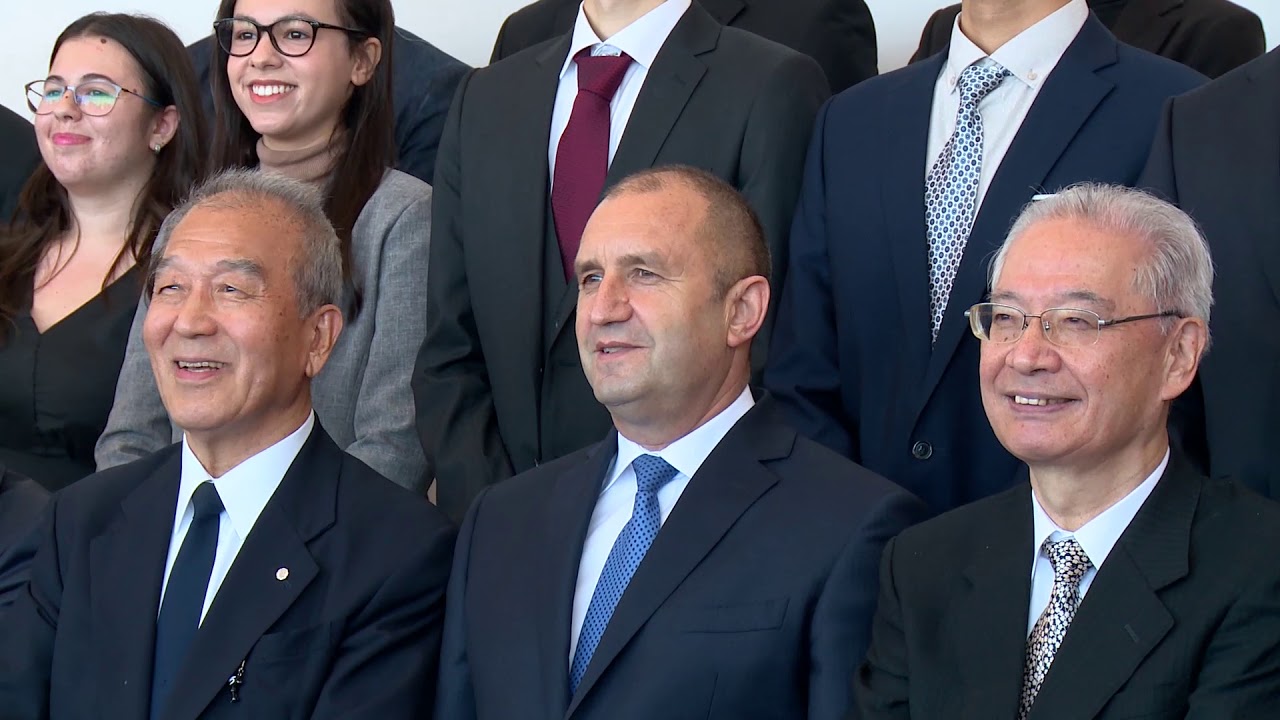 Румен Радев на посещение в Япония