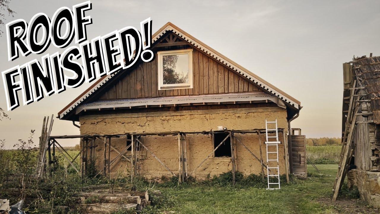 Clay Tile Roof Completion on a Traditional Clay Barn