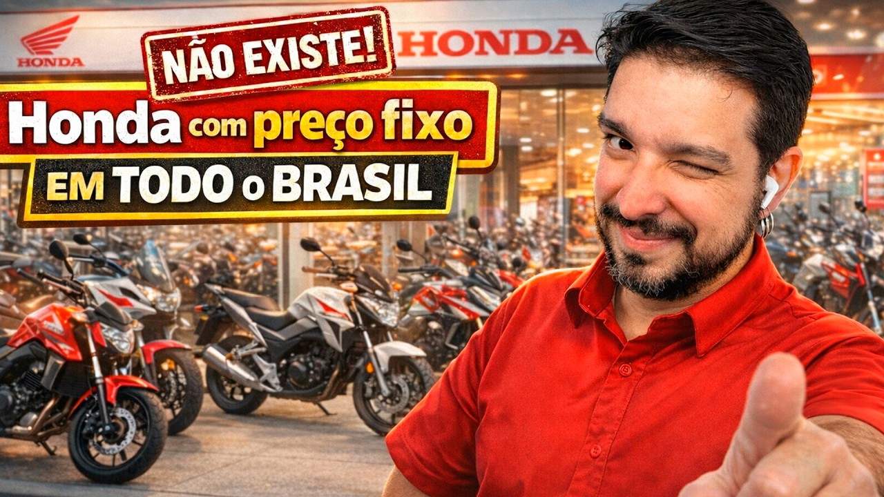 Honda com preço fixo em todo o Brasil - Quando vai acontecer?