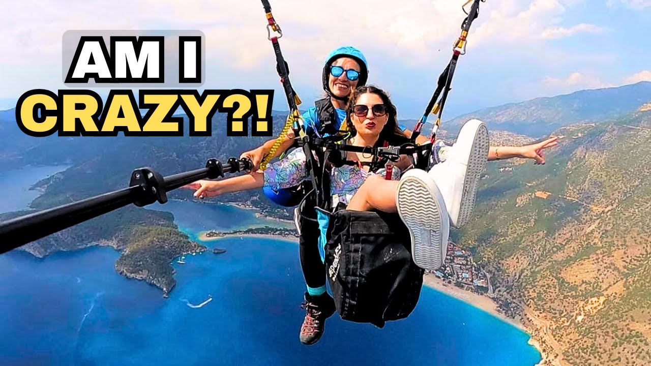 We Jumped Off a Mountain in Turkey 🪂 (Full Paragliding Flight)