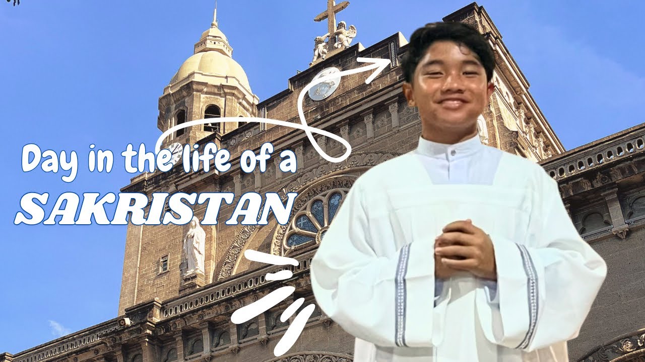 A Day in the Life of a SAKRISTAN | Catholic | Philippines | Altar Server | FYP