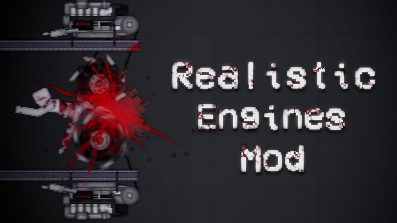 Realistic Engine Mod Guide - People Playground Mod