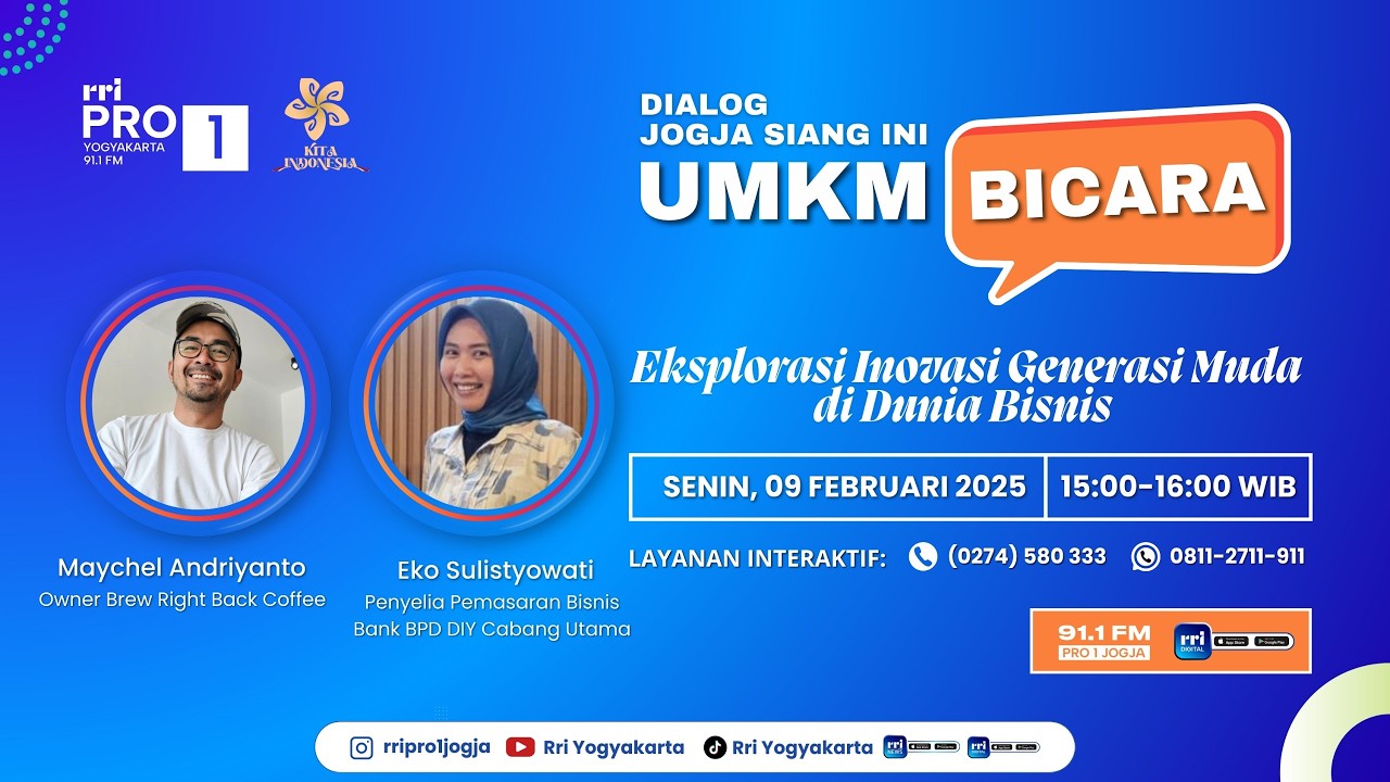 Dialog Jogja Siang ini | UMKM BICARA | 