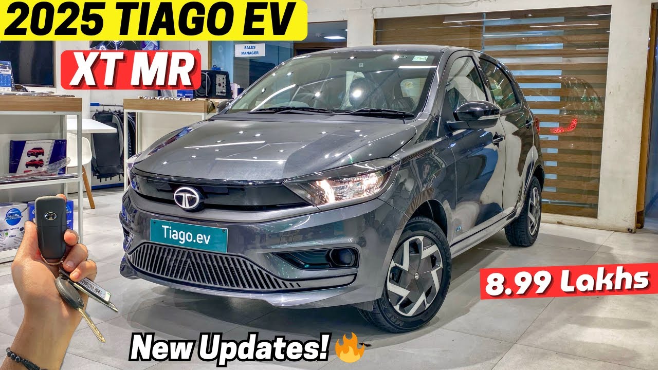 Most VFM EV! ✅ 2025 New Tata Tiago EV XT - 8.99 Lakhs