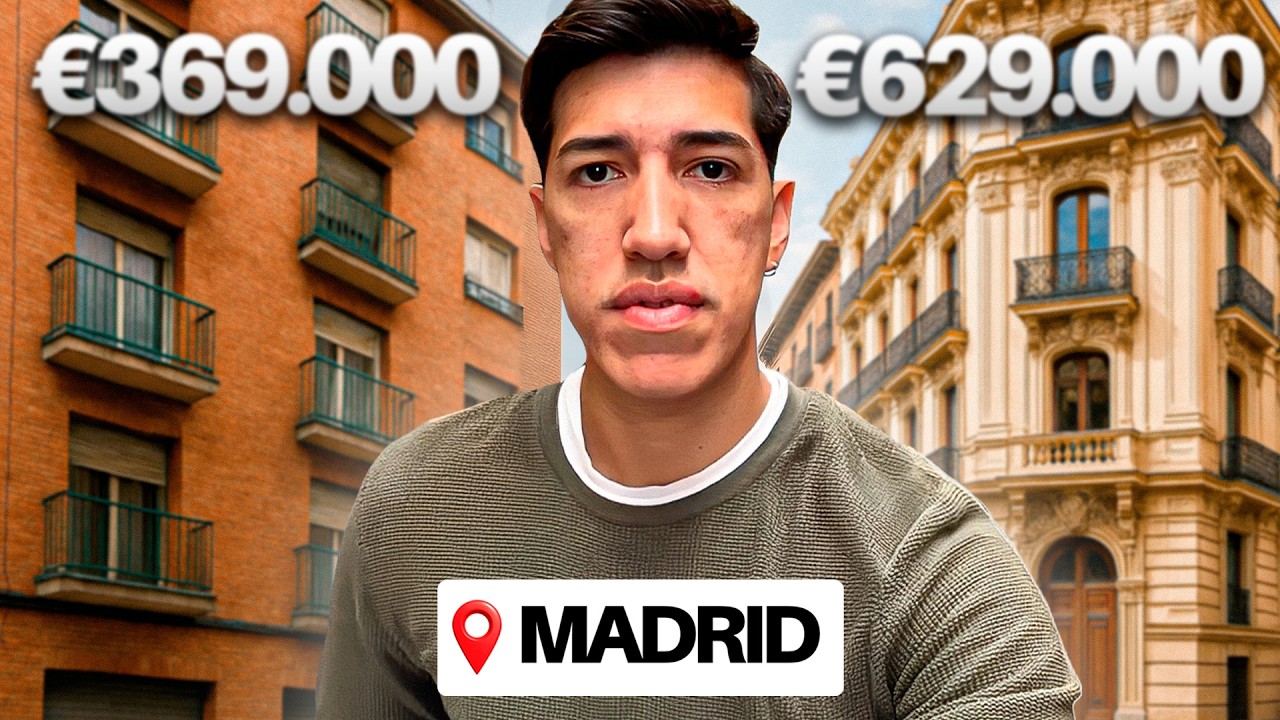 El PISO que COMPRAS en MADRID por 369.000&euro; o 629.000&euro; 💰🇪🇦