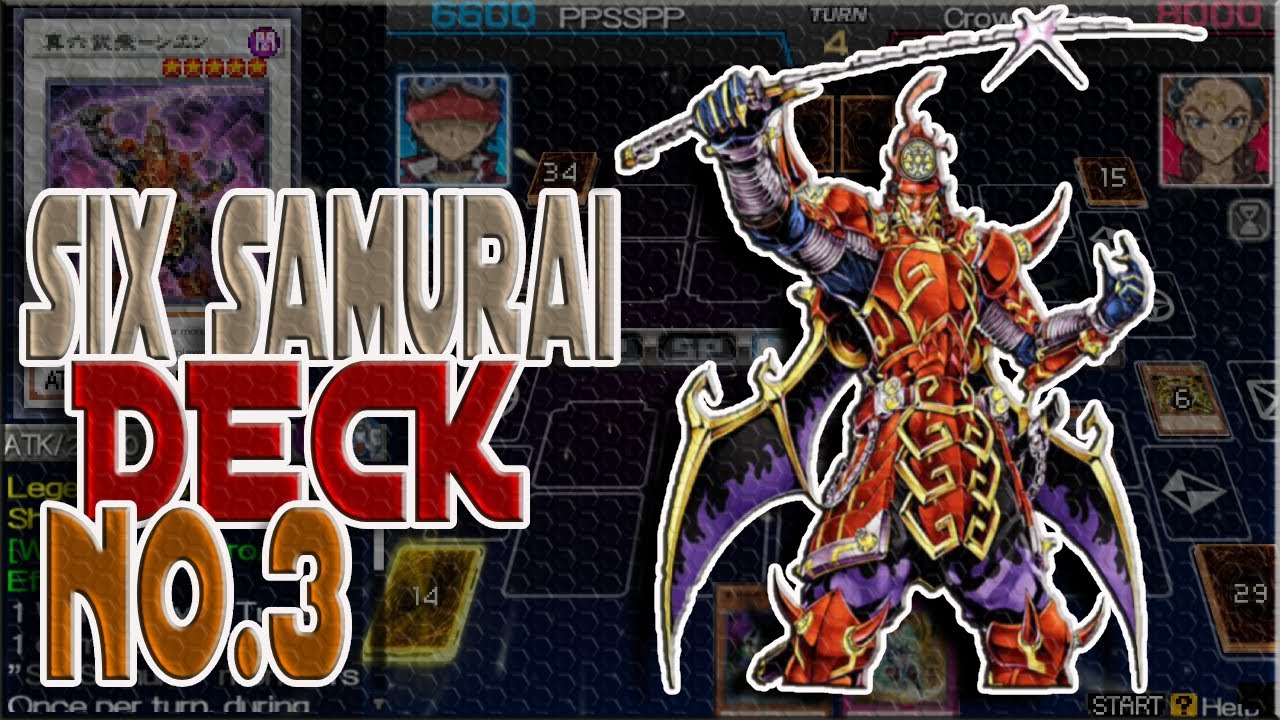 SIX SAMURAI DECK! and Gameplay! Yu-Gi-Oh! ARC-V Tag Force Special #3