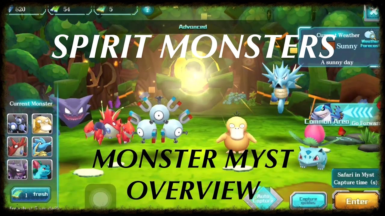 Spirit Monsters - Monster Myst Full Guide