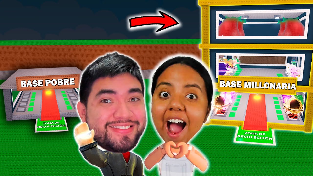 MI ESPOSA PASA DE POBRE A MILLONARIA EN ROBA UN BRAINROT 😱