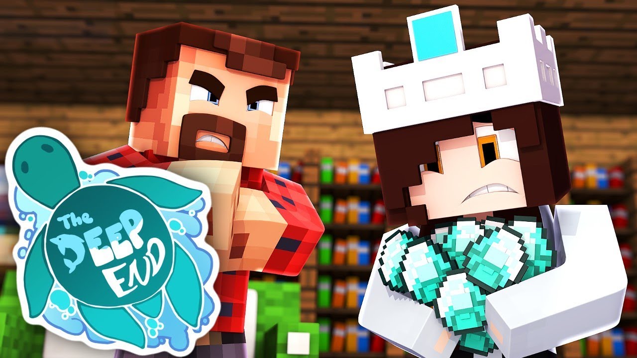 I TRIED STEALING HIS DIAMONDS | The Deep End #14