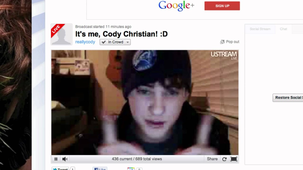 Cody Christian Ustream