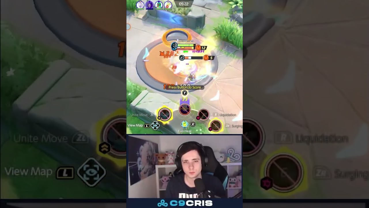 Dive every Flux Zone Surging Strikes Urshifu makes no sense | Pokemon Unite