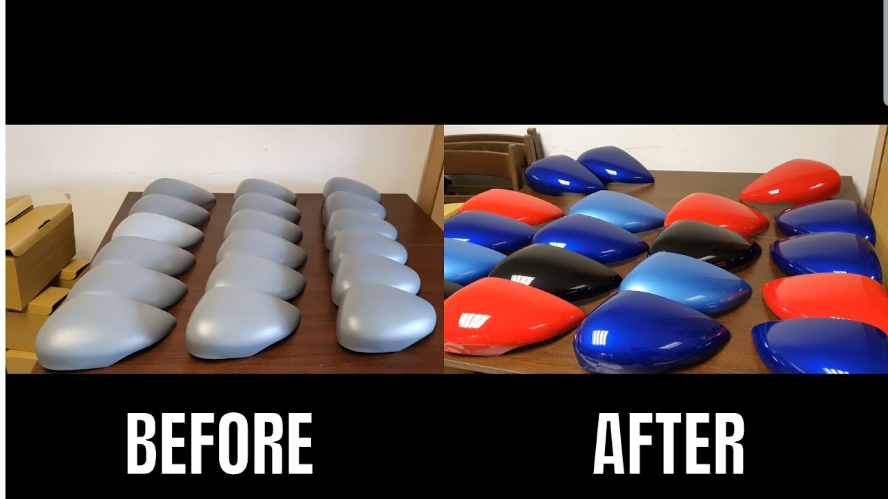 How to paint the mirror covers