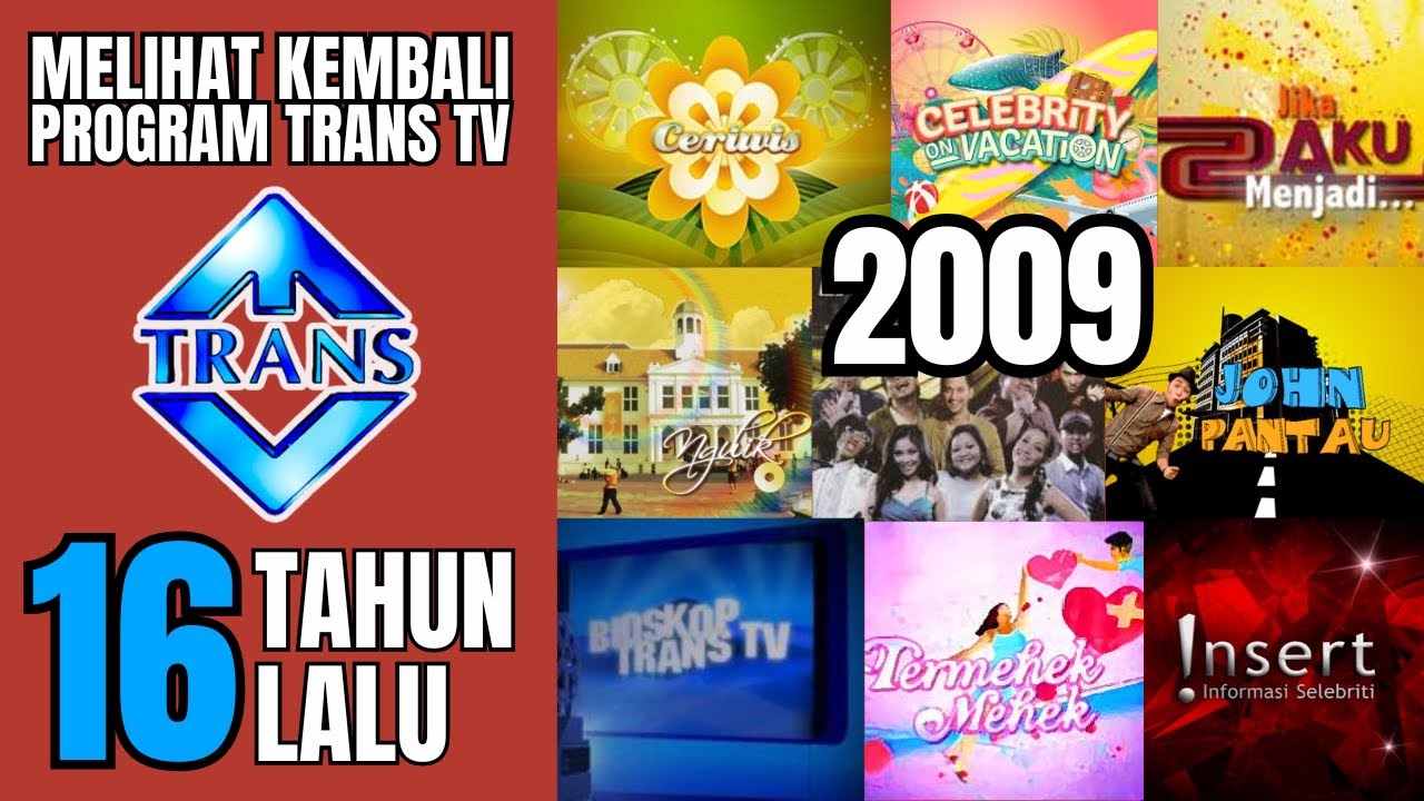 NOSTALGIA PROGRAM TRANS TV : Sabtu, 25 April 2009