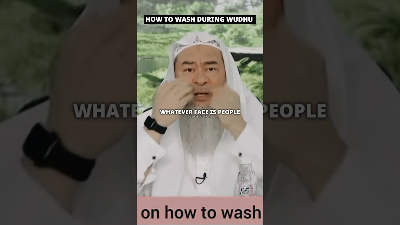 How do I wash my Face Sheikh? - Assim al Hakeem