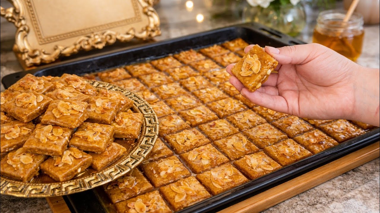 بلا تشباك بلا صداع الراس‼️ أسهل معسلة على الإطلاق مرملة معلكة كتذوب فالفم 😍