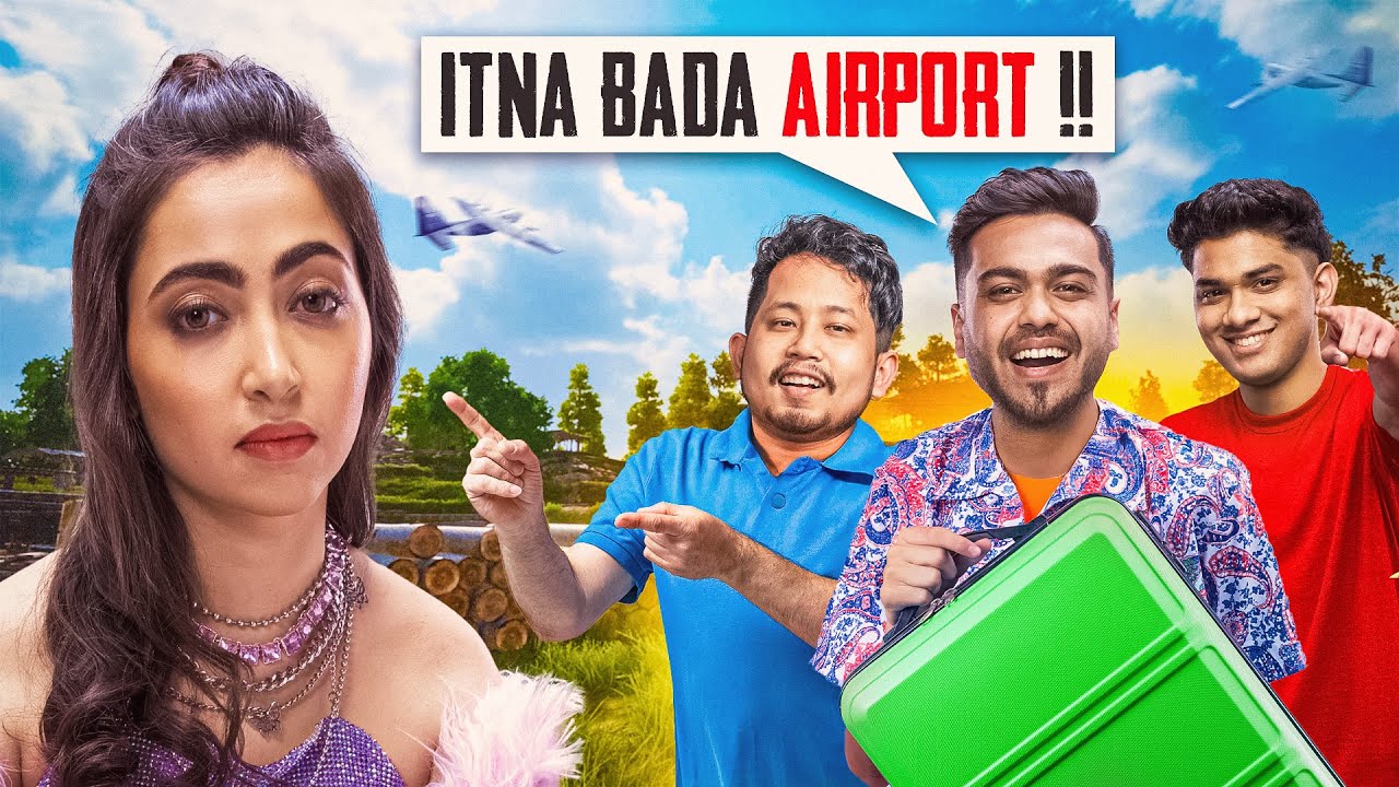 WORLD’S BIGGEST AIRPORT MADE ON HER FOREHEAD 😂