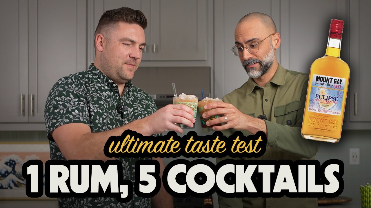Can This Rum Survive the Ultimate Taste Test? | Mount Gay Eclipse Navy Strength