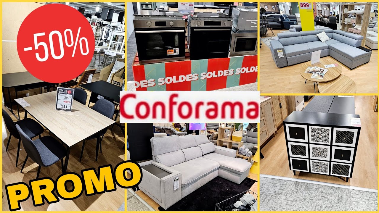 🔥CONFORAMA PROMO -50% 06.01.25 #promo #promotion #conforama #bonsplans #arrivages