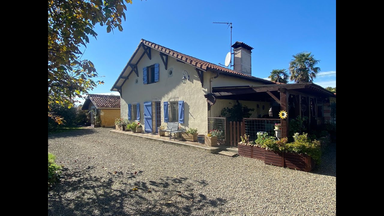 Pretty Country Farmhouse with Pool, Guest Studio | For sale by French Character Homes