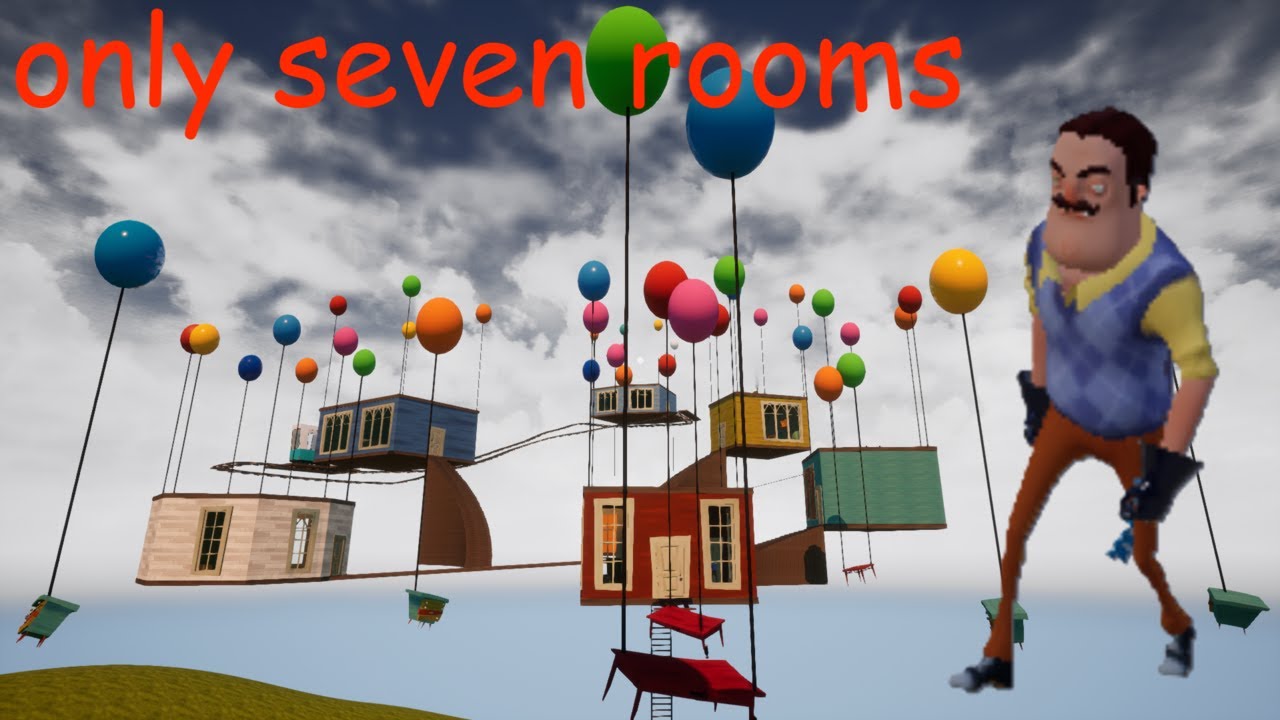 Hello Neighbor Mod Only Seven Rooms