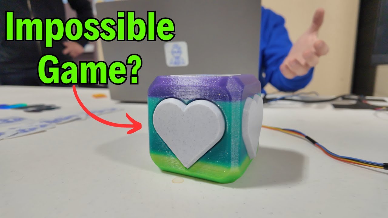 Crazy 3D Printed Game For RMRRF!