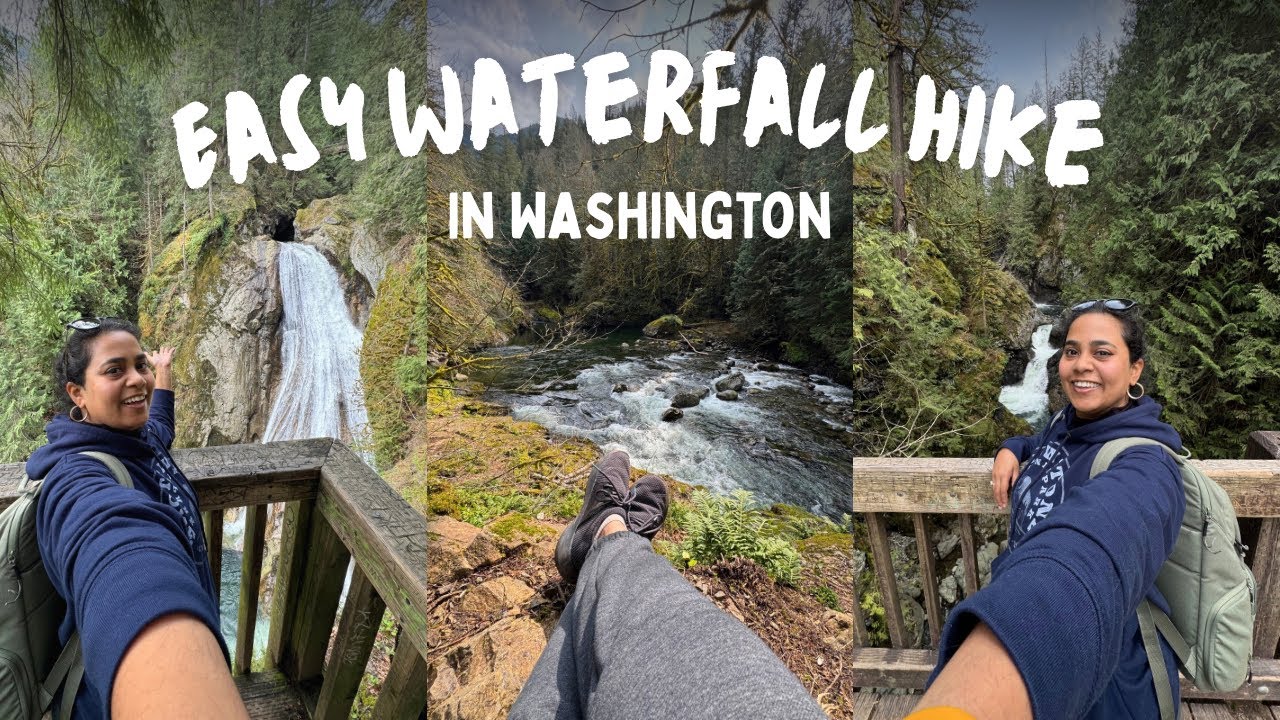 Twin Falls Trail Hike near North Bend Washington