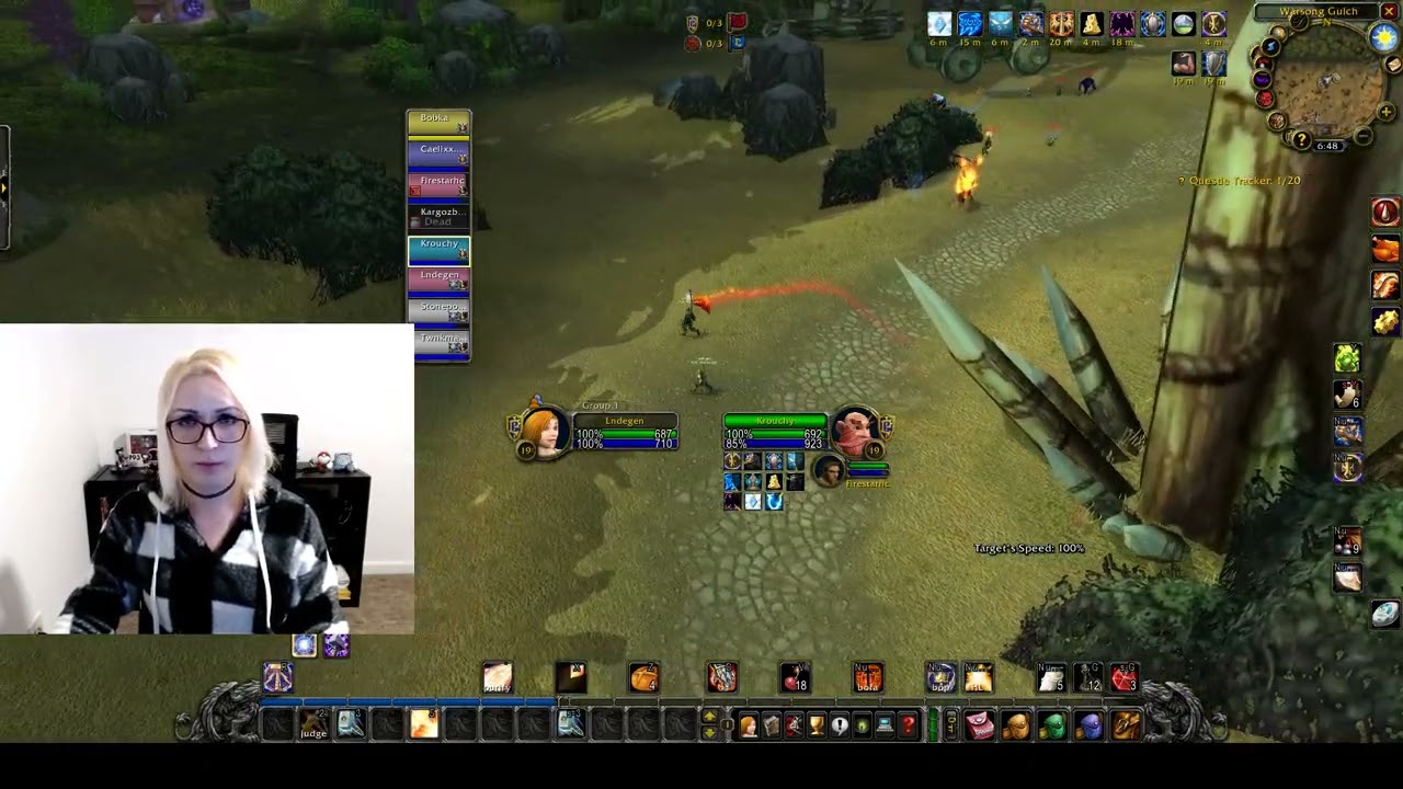 First Ever Hardcore Warsong Gulch! Full team DELETES on death