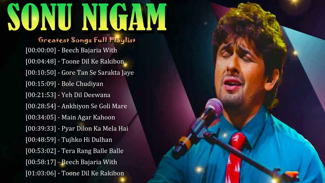 🧿 Sonu Nigam – Every song elevated through clarity and feeling 🎧