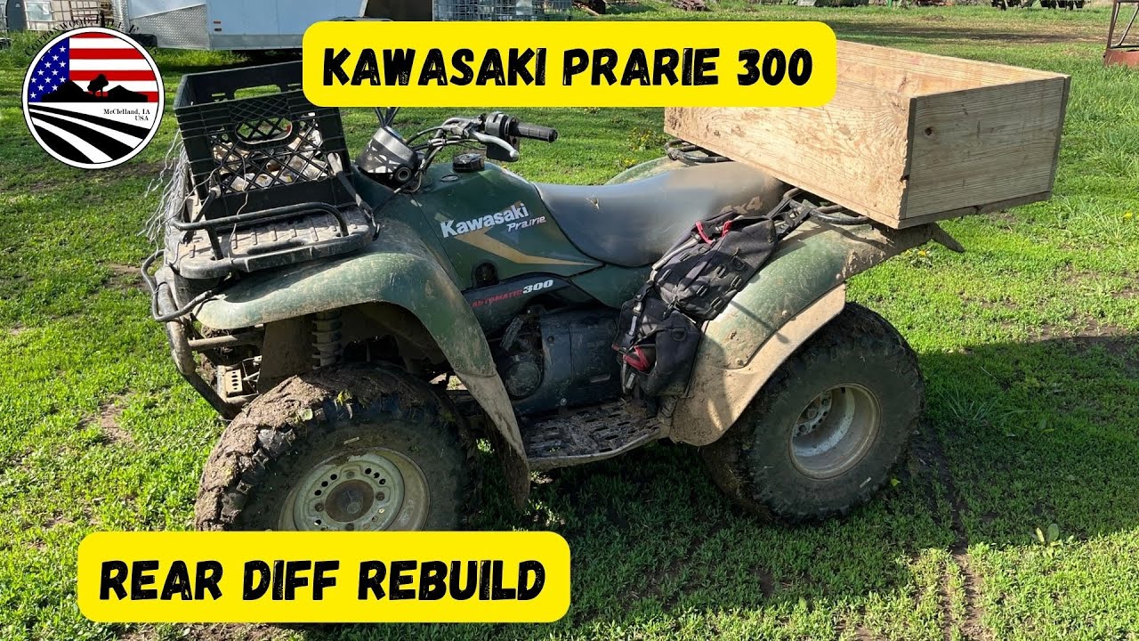 Shop Time: Kawasaki Prairie 300 Rear Differential Repair