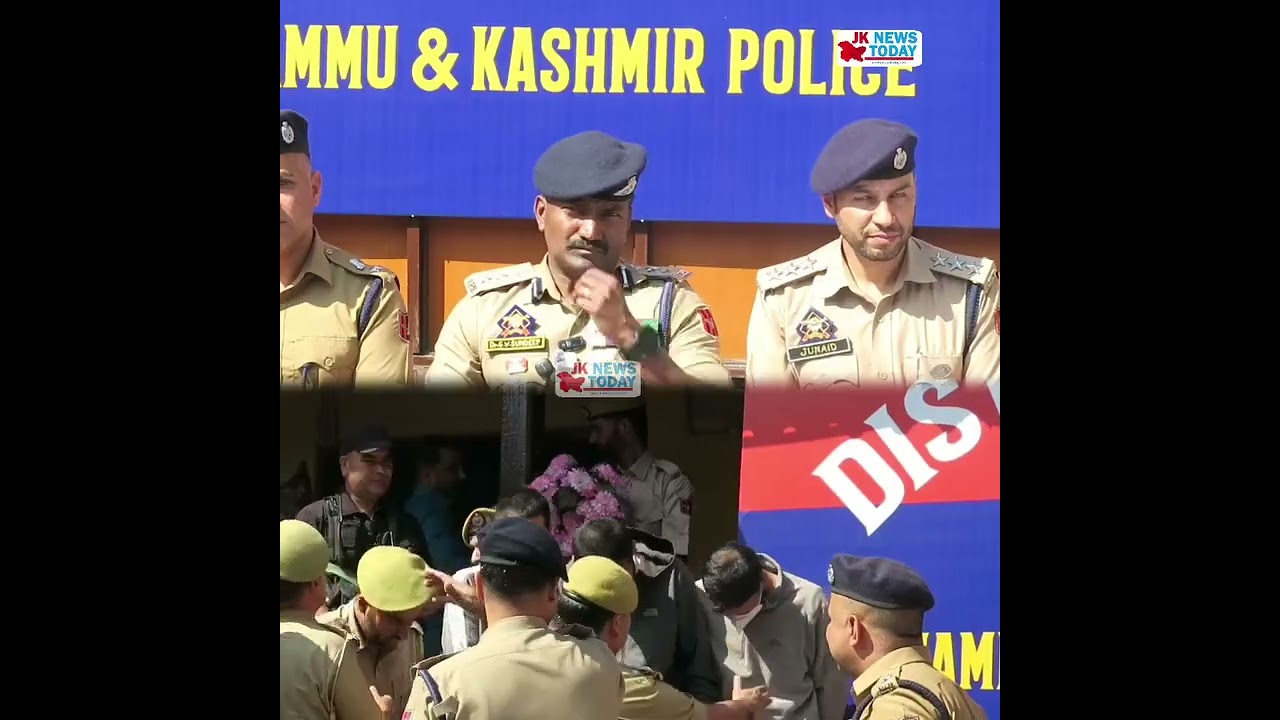 Downtown narcotics module busted, 8 arrested; drugs, pistol, cash, gold recovered: SSP Srinagar