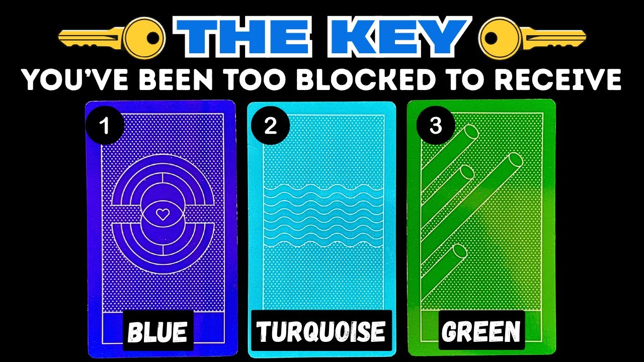 The KEY You've Been Too Blocked To Receive! ⭐️⏐pick a card tarot reading