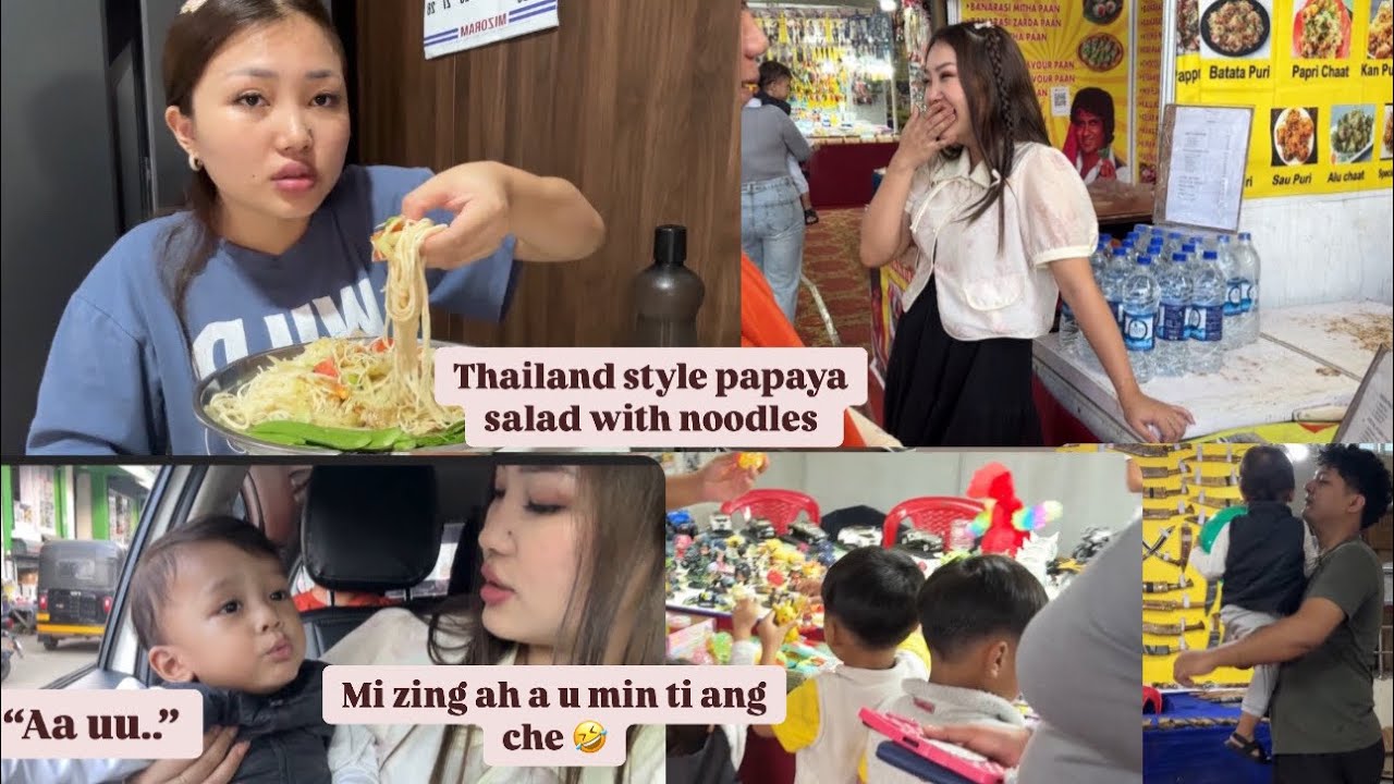 Mukbang // chhungkua in expo kan kal ❤️