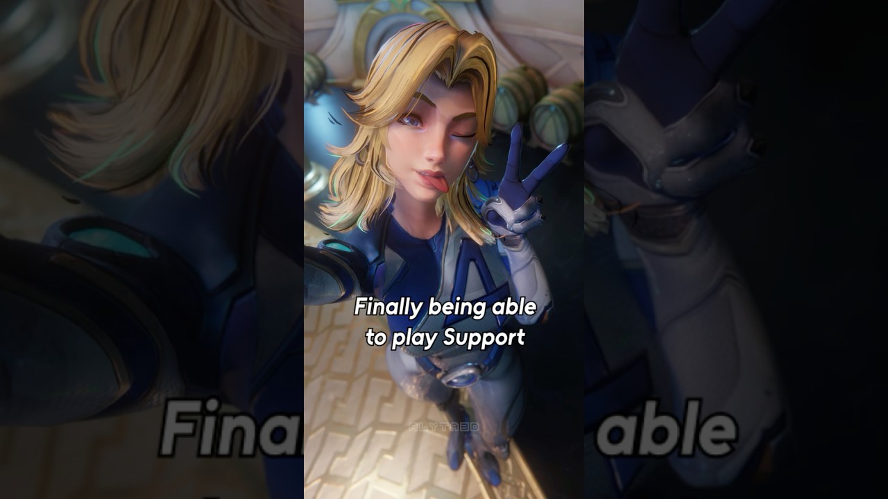 Life as a Support Main | Marvel Rivals Animation