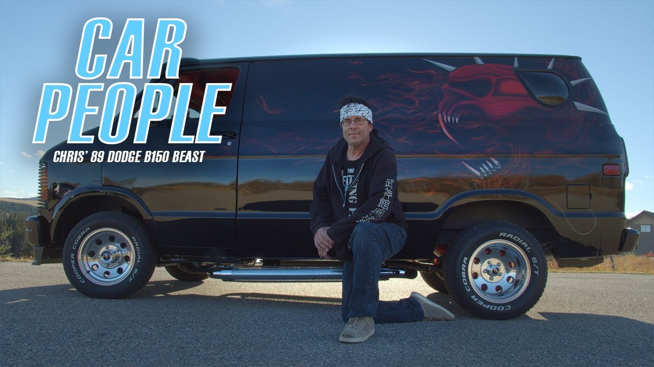 '89 Barnyard Dodge B150 Van Transforms Into Heavy Metal Beast.