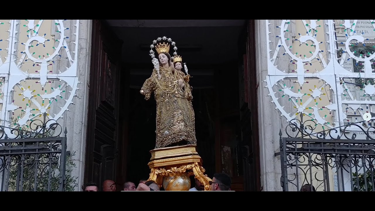 Marzano di Nola (Av) Maria Santissima dell’Abbondanza 2024 Uscita in processione del simulacro