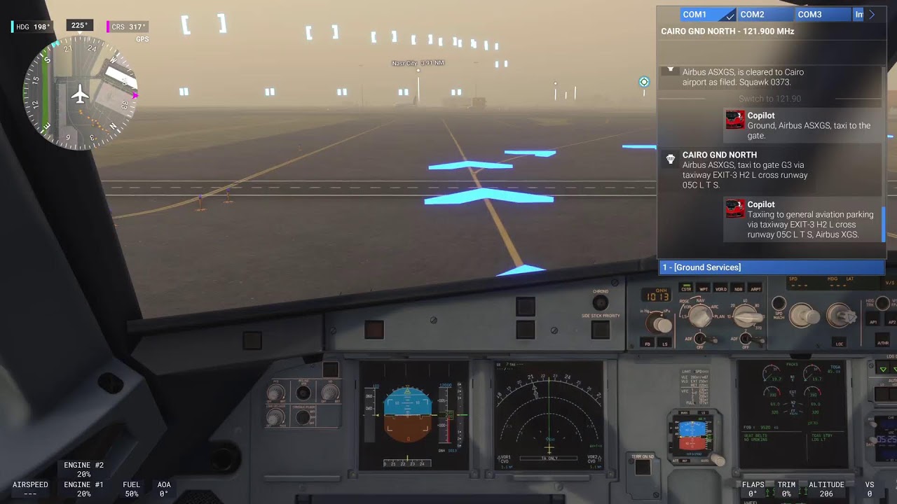 Relaxing live flight | no commentary msfs live