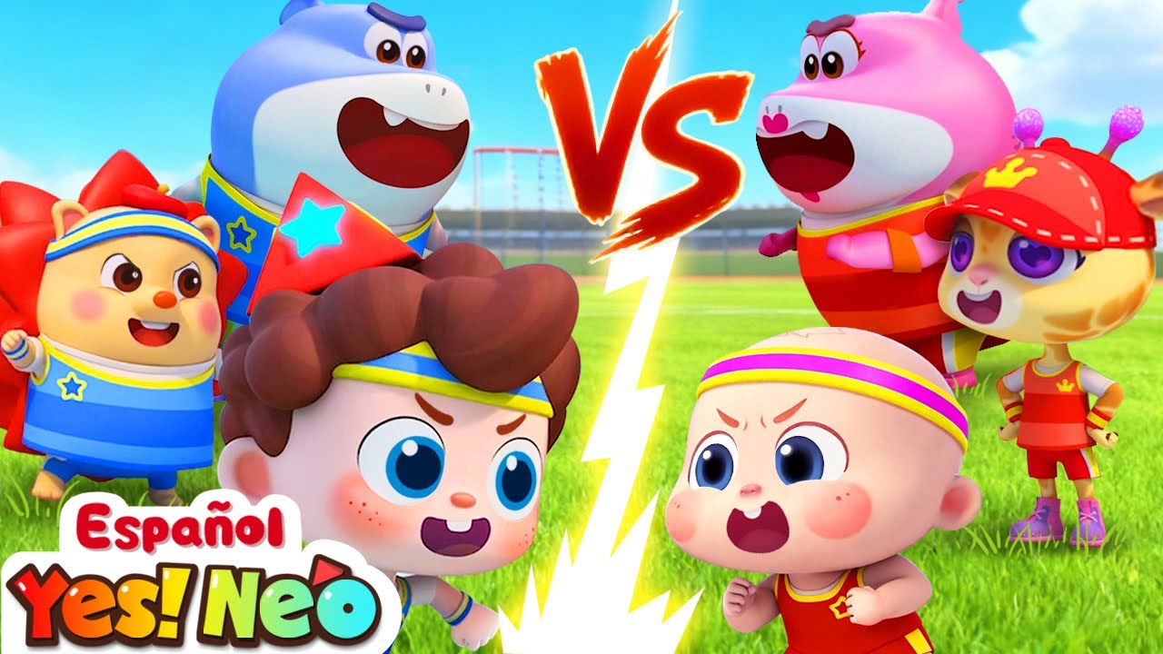 Carrera de Globos | Yes! Neo | Canciones Infantiles | BabyBus Español