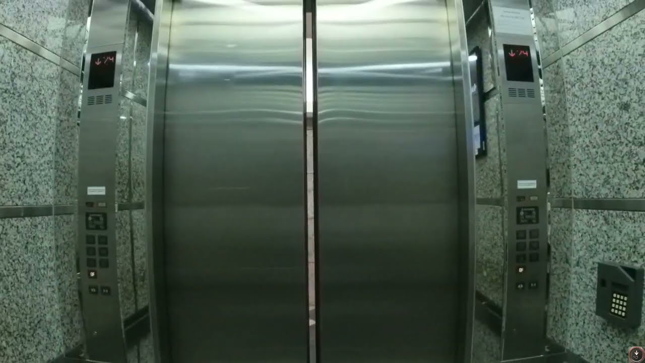 Tour of All Passenger Elevator/ Lift at Indonesia Stock Exchange 1 & 2, Jakarta (Mitsubishi & Otis)