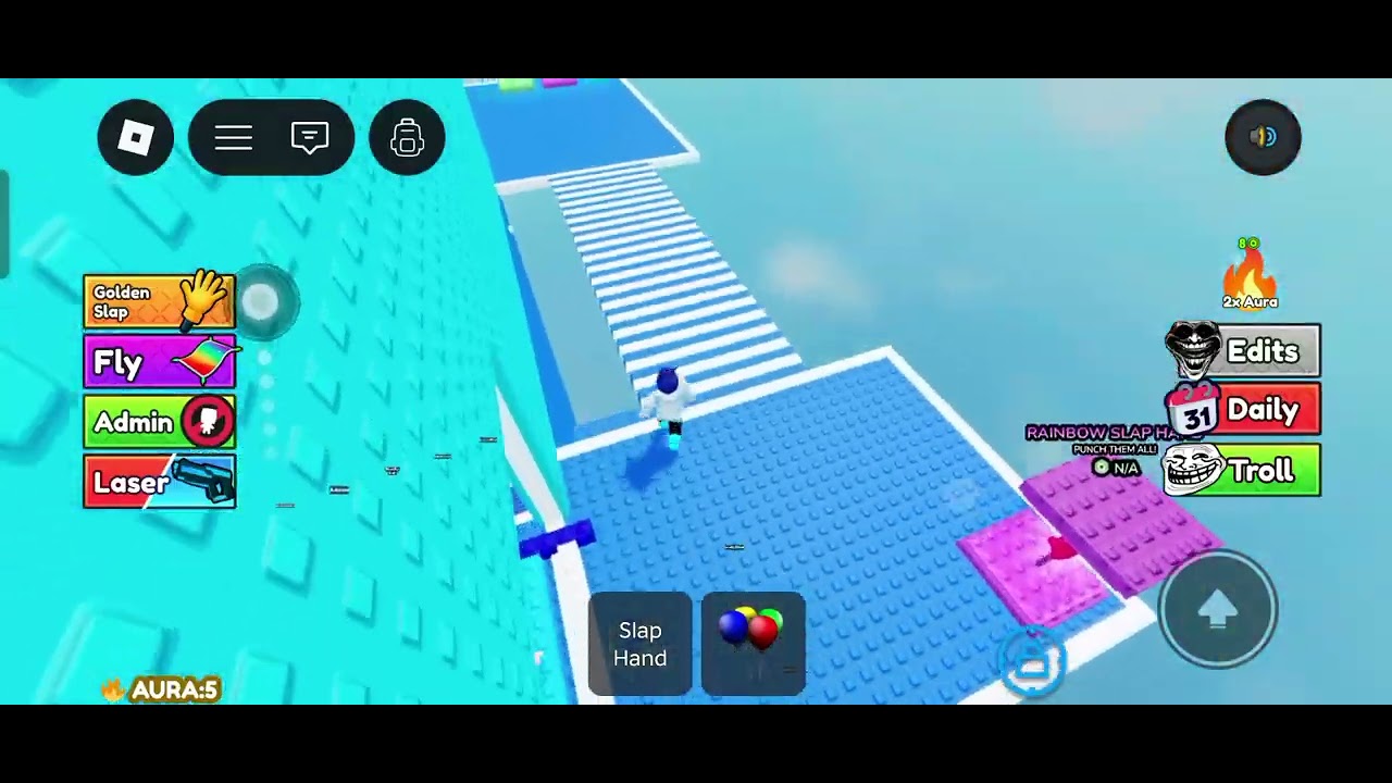 Roblox but! Troll with Player!!