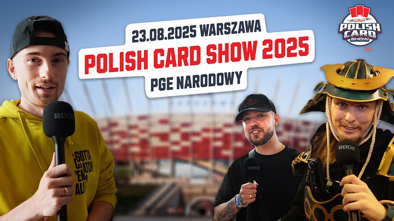 Polish Card Show 2025 (Poke-Collectibles, Jakub Kołodziej, Dominik TCG )