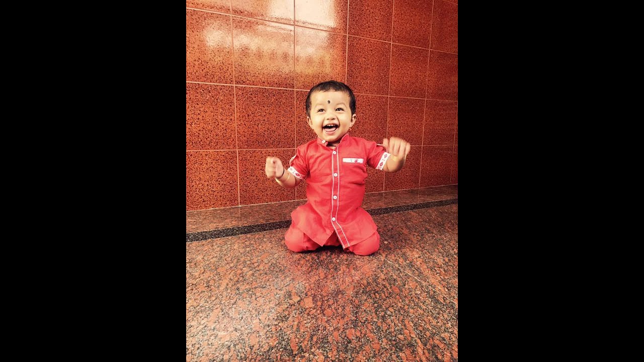 Baby funny claps || laughing with cute reactions compilation videos || Devesh cute smiling