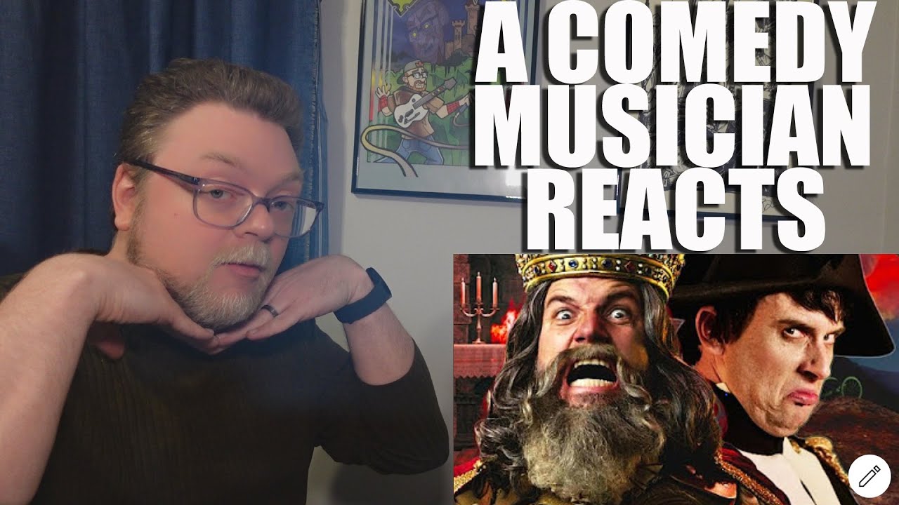 A Comedy Musician Reacts | Napoleon Vs Charlemagne. Epic Rap Battles of History [REACTION/ANALYSIS]